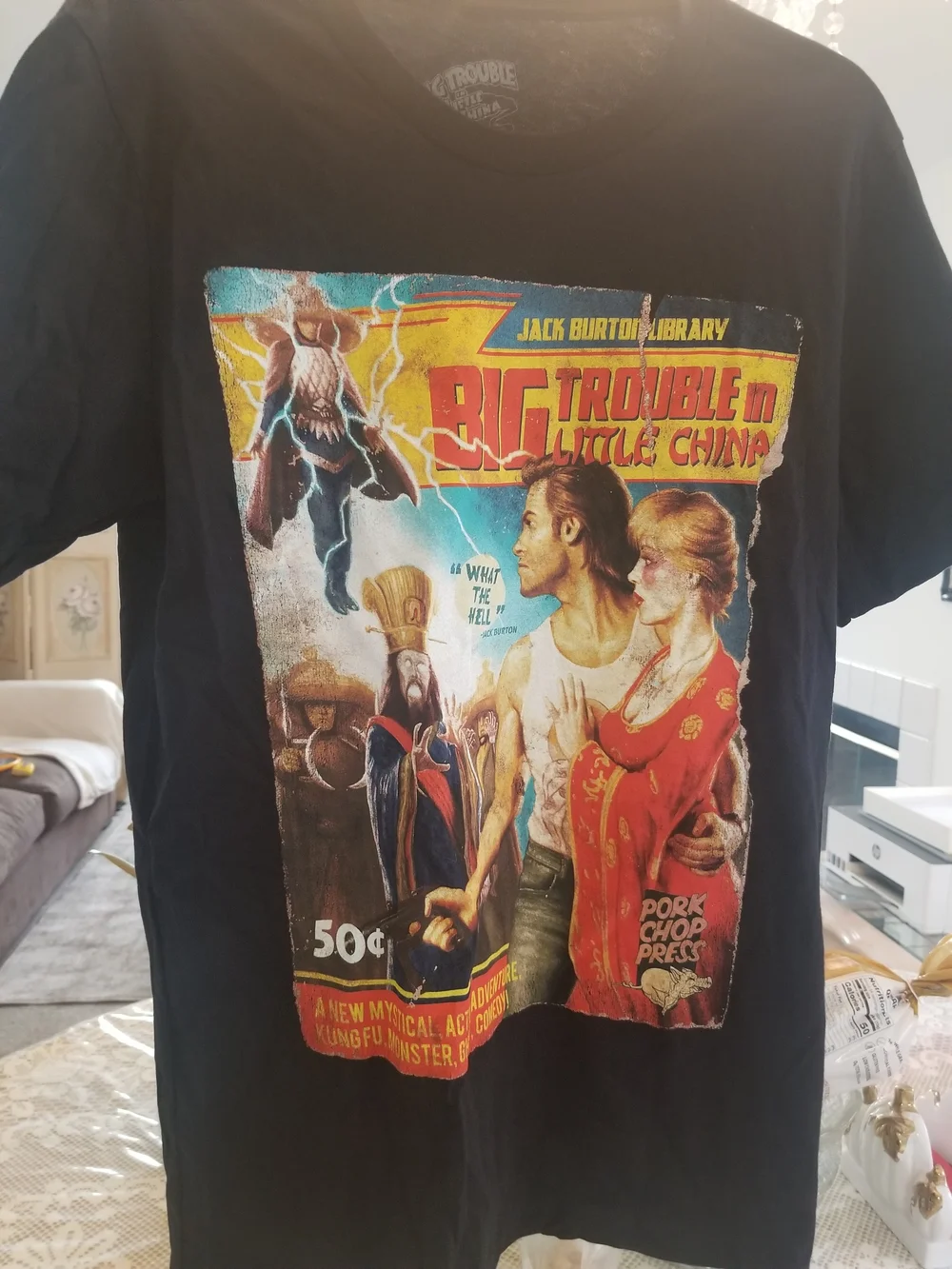 New FRIGHT RAGS Big Trouble In Little China MEDIUM T-Shirt, Limited Edition